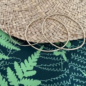 Hawaii style 14k Gold Filled Bangles - Set of 3